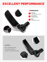 Amazicha saddlebag latch kit installed on a Harley-Davidson Electra Glide, showcasing fit.