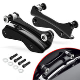Amazicha Vivid Black 4-Point Docking Kit fits Harley Touring models for flexible accessory upgrades.