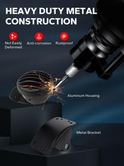 Amazicha license plate bracket set included for quick installation.