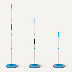 Amazon Basics car wash kit showing poles, detachable head, and refill