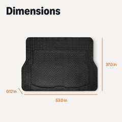 Amazon Basics easy-clean surface simplifies maintenance after messy days.