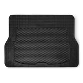 Amazon Basics cargo liner trunk mat with all-weather protection for spill-free trunks.