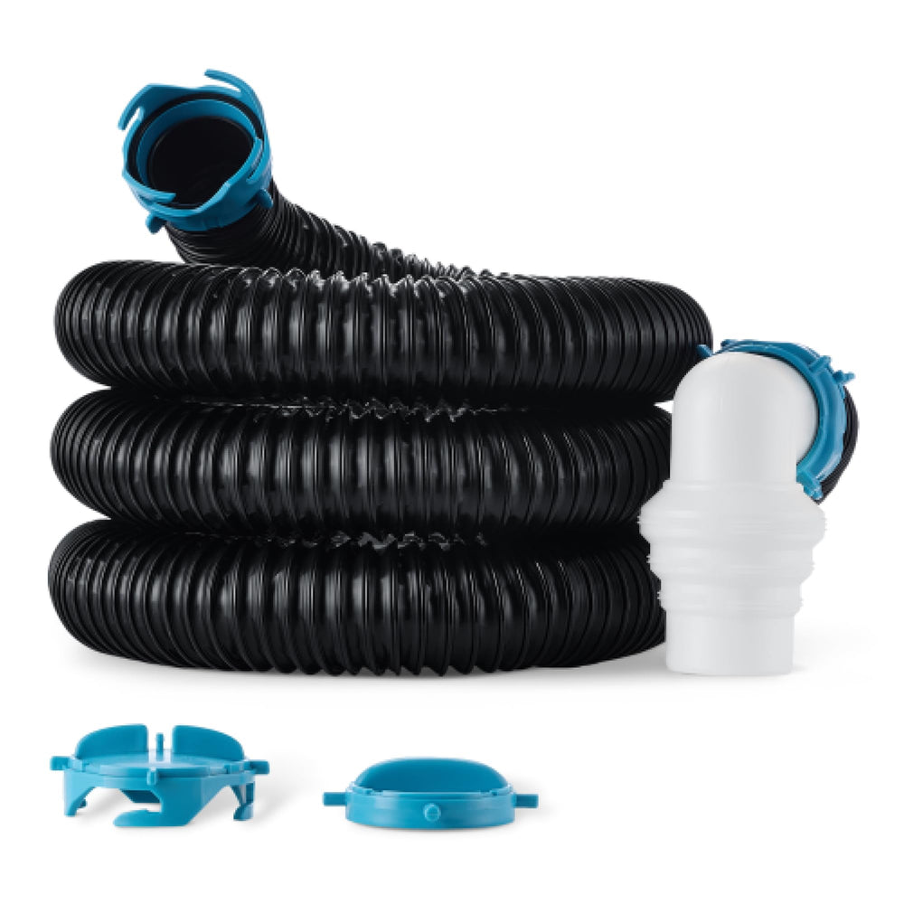 Amazon Basics RV sewer hose kit hose provides smooth dump connections.