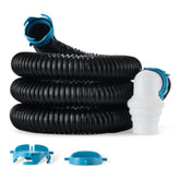 Amazon Basics RV sewer hose kit hose provides smooth dump connections.