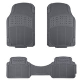 Amazon Basics universal PVC floor mats front-left view, all-weather protection