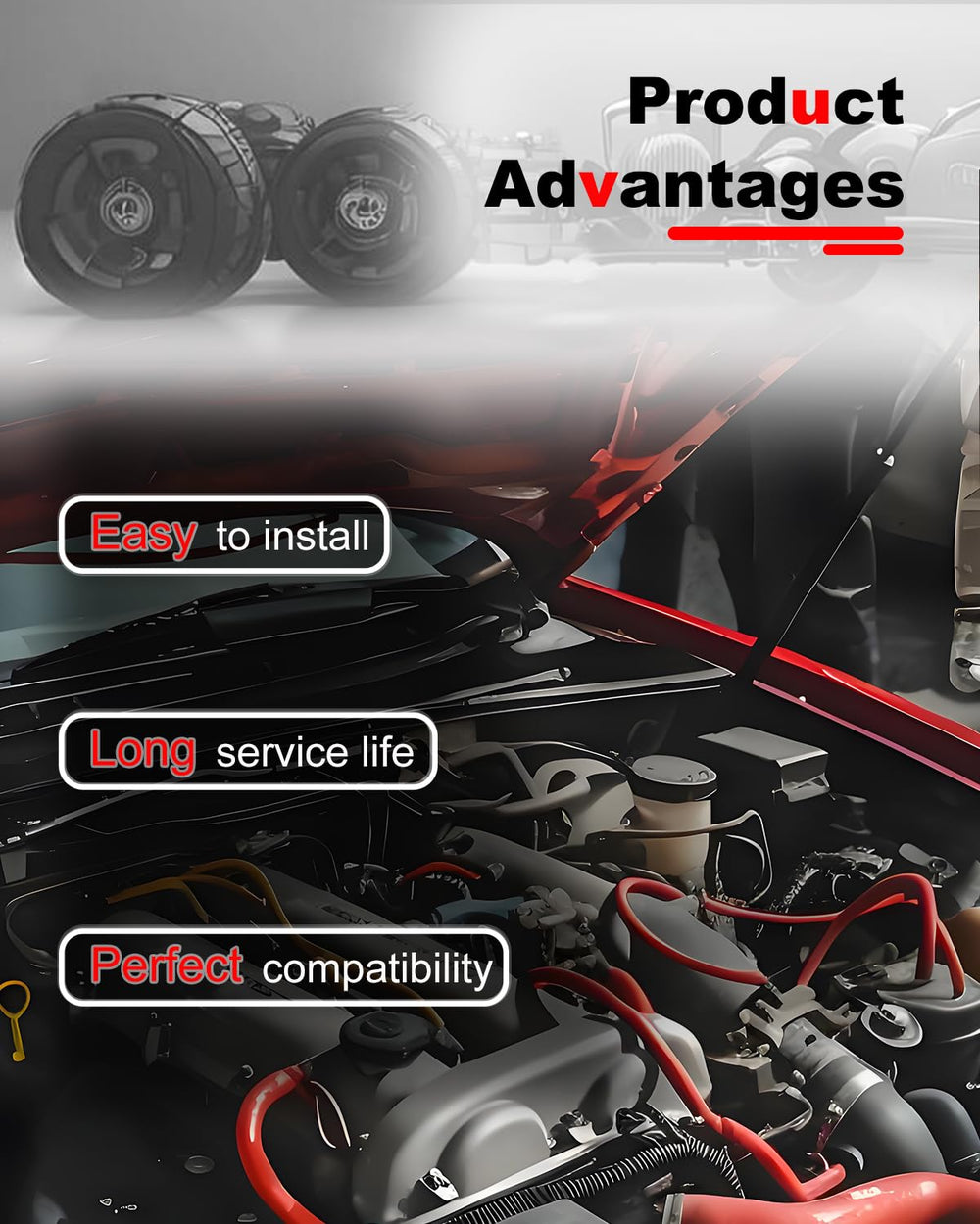 Amblee mounted fuel pump on Kubota tractor supports steady operation.