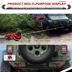 AMBULL compact recovery kit fits most trucks ATVs and UTVs for on-demand help