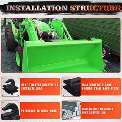 AMBULL Grade 70 7500lb WLL grab hook supports high-load connections.