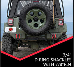 AMBULL shackles bumper protection design safeguards vehicle finishes