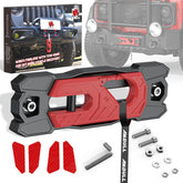 AMBULL winch fairlead with tow hook for heavy-duty off-road recovery.