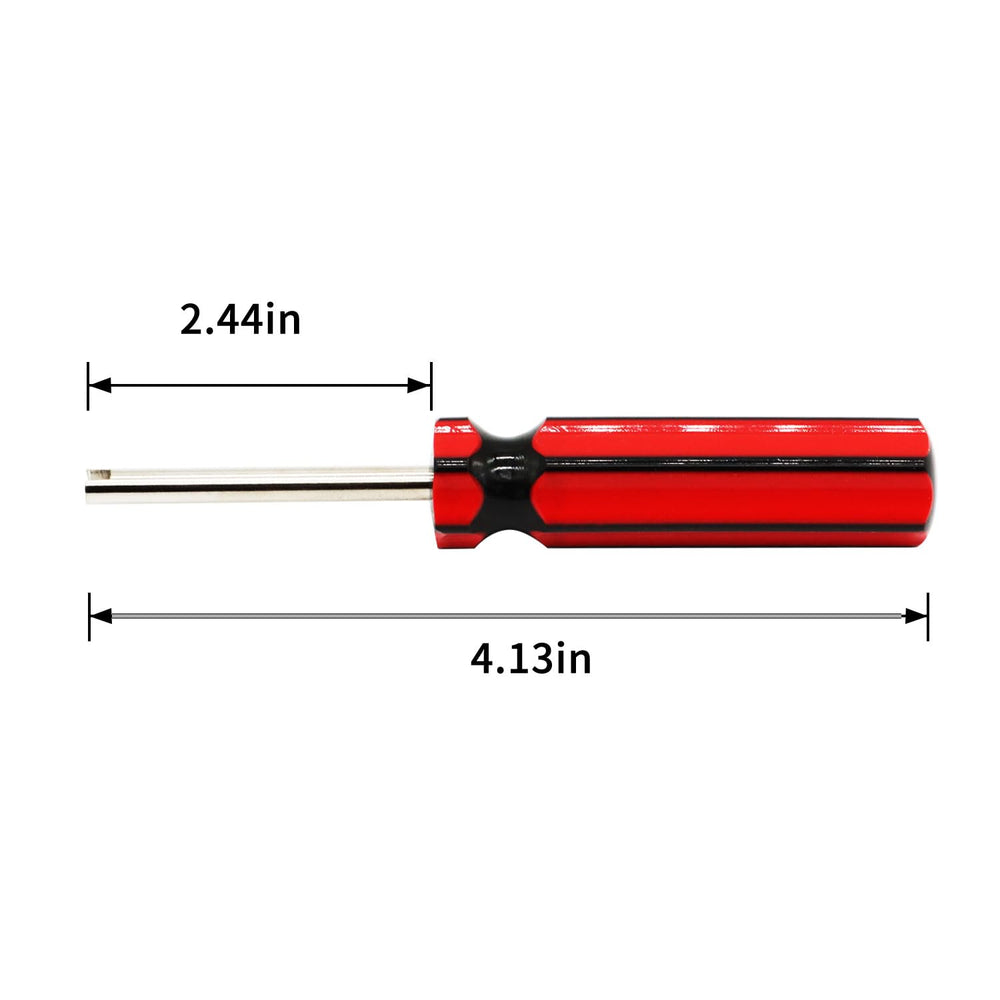 Amcarker screwdriver-style valve core tool for easy removal and installation