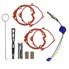 AMEHO glow plug repair kit contents laid out for quick maintenance.