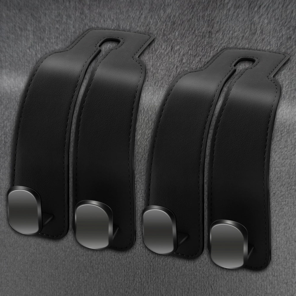 Amelity car-seat back storage hook keeps bags within easy reach.