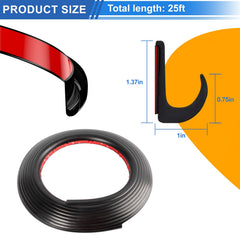 Ameri J-design channel redirects rain and snowmelt to protect exterior surfaces.