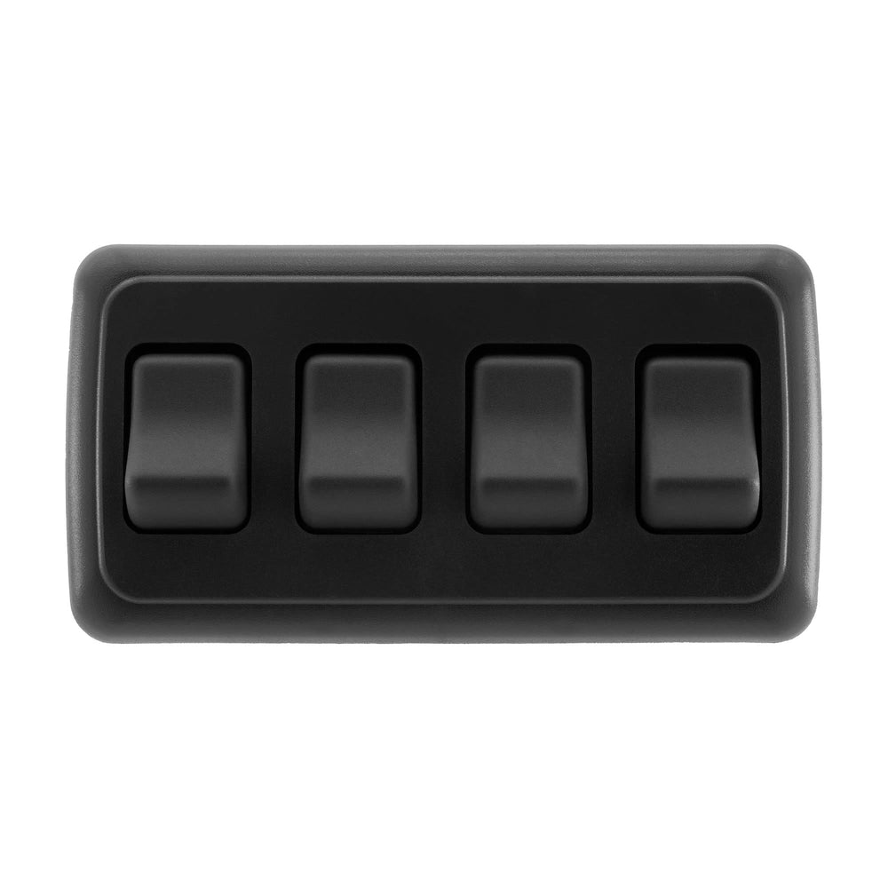 American Technology Components switch base and cover ready for quick, tool-free servicing.