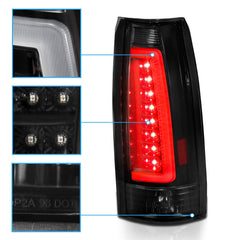 AmeriLite CK tail light back view showing seamless OEM-like integration