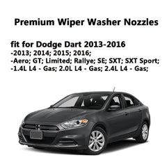 AMFRNE right-side Dodge Dart nozzle ensures balanced spray performance.