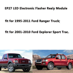 AMFRNE EP27 relay with Ford F-150 compatibility label.