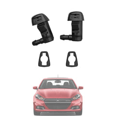 AMFRNE wiper nozzles 2-pack provide reliable spray coverage.