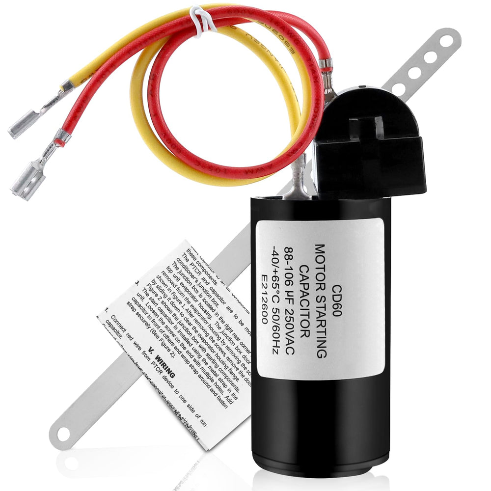 AMI PARTS 8333A9021 capacitor close-up for reliable AC startup