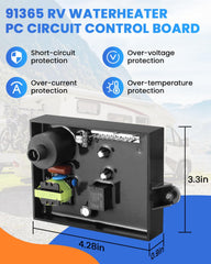 AMI PARTS 91365 control circuit board for reliable power control in RV heaters.