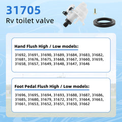 AMI PARTS leak-resistant design supports reliable RV flushing experiences