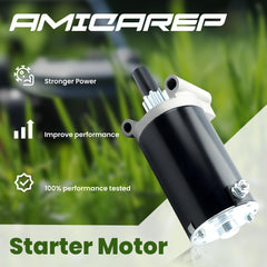 AMICAREP Kohler starter motor 9 teeth compatibility chart aids fit checks.