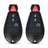 AMICAREP two-pack keyless remotes for Jeep Cherokee unlock and lock with ease