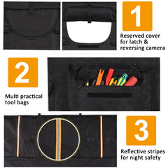 Amooca quick-install straps simplify setup for pickups and trucks.