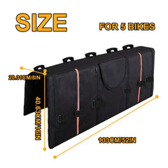 Amooca reflective stripes improve night visibility for safer cargo transport.