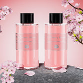 Amor Lyris pink cherry blossom refill front view, delivering long-lasting car scent.