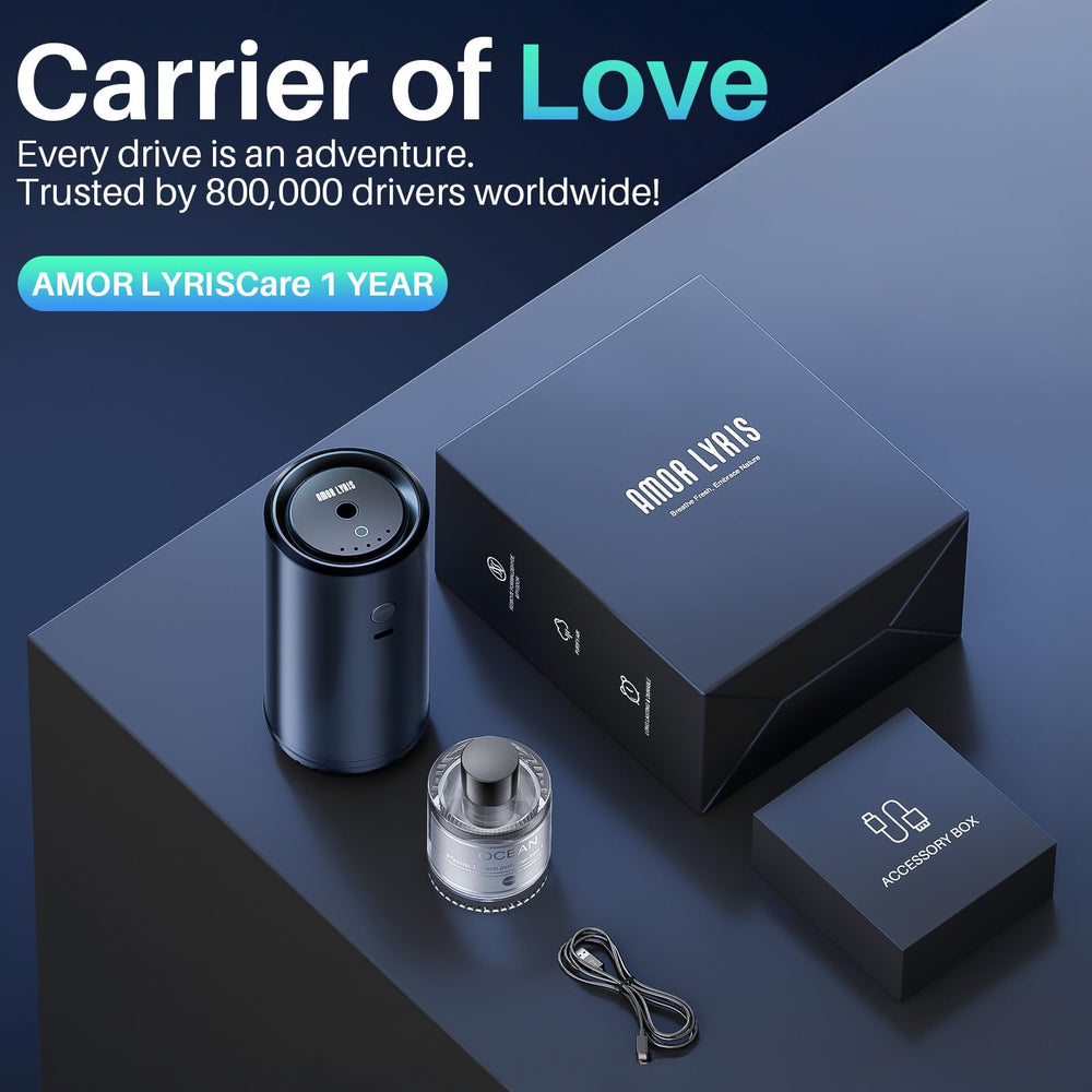 Amor Lyris silent mist technology keeps driving peaceful with quiet diffusion