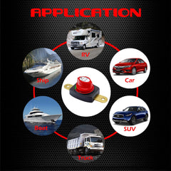 Ampper disconnect reduces idle battery draw when vehicle or boat is not in use