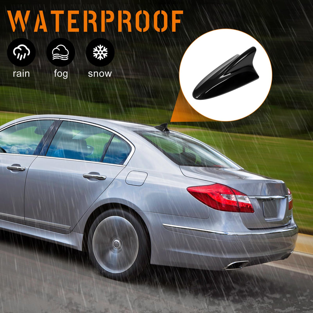 AMSPrac aerodynamic shark fin design reduces wind resistance at speed.