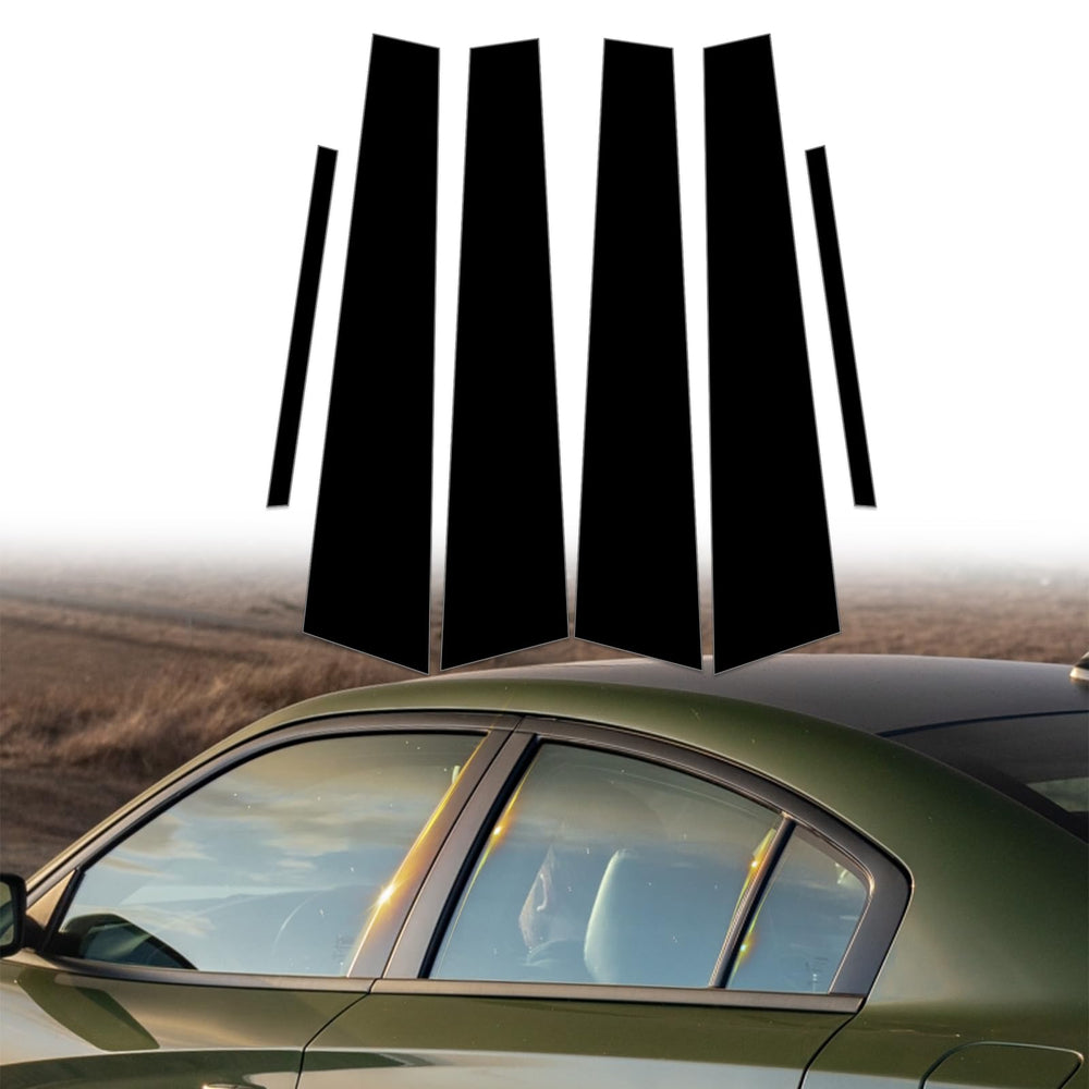 AMSPRAC door pillar covers for Dodge Charger 2011-2021 protect doors and refresh look