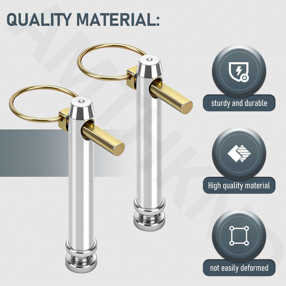 AMTHKNO durable materials withstand regular hitch use for long service life
