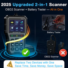 AMTIFO OBD2 scanner color display makes diagnostics easy in any lighting.
