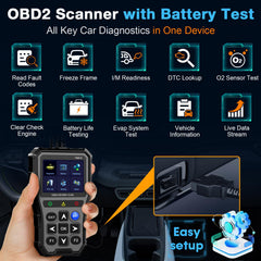 AMTIFO OBD2 scanner live data graphs provide real-time engine performance insights.