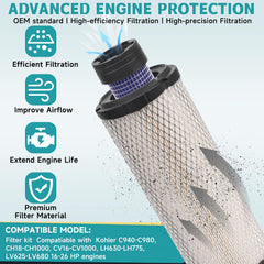 AMTOLXL fuel filter maintains clean fuel for smoother operation