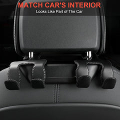 AMVOYOA headrest hooks with side-opening design for quick installation