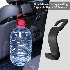 AMVOYOA leather car seat hooks easy installation without tools