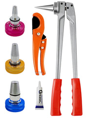AMZCNC PEX expansion tool with half-inch head for precise, secure connections.