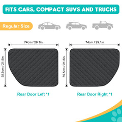 ANA EGO dog door protector durable fabric and padding balance durability with pet comfort