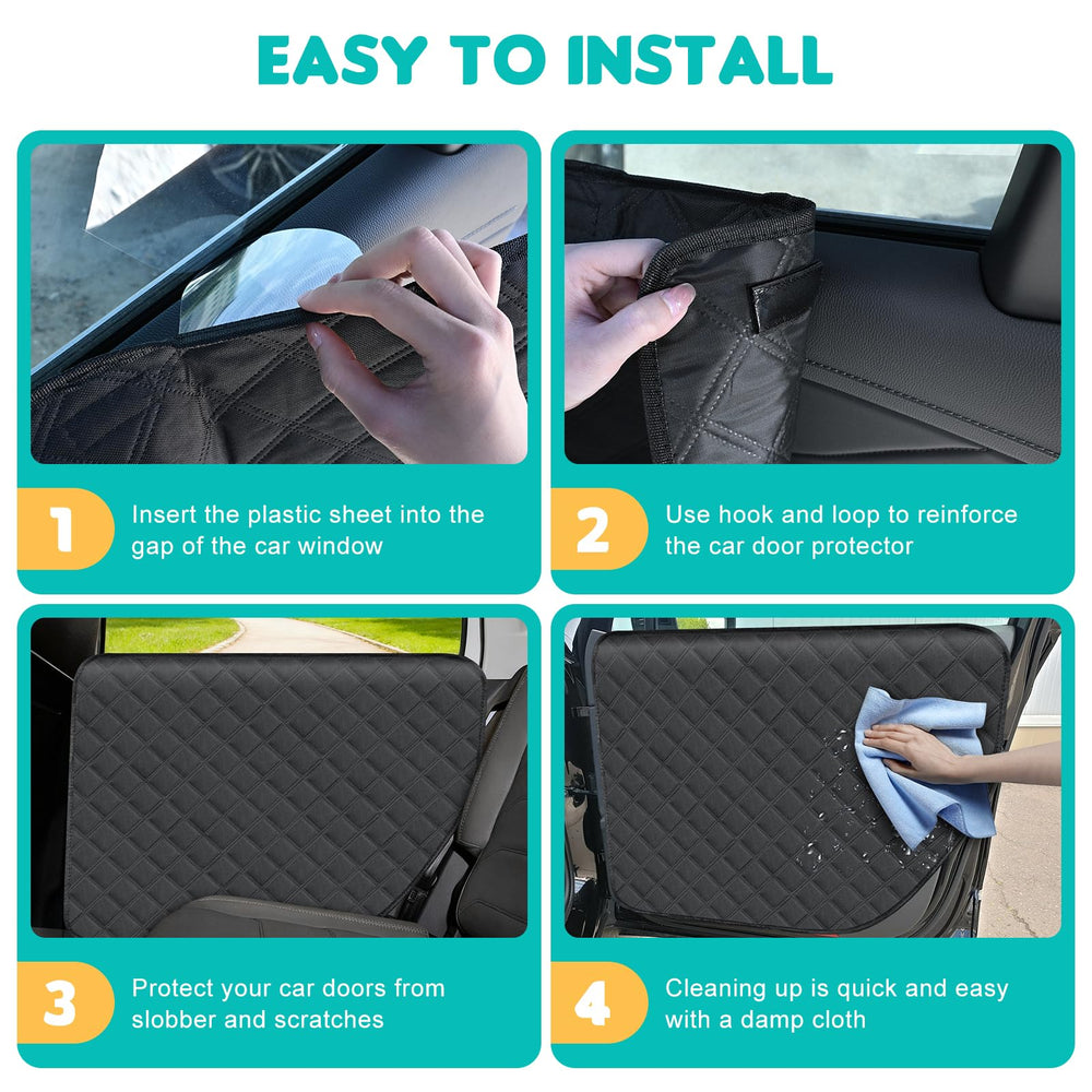 ANA EGO door protector easy-clip installation without glue or tools