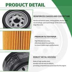 ANAHAF oil filter replacement every six months for optimal performance.