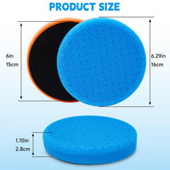 ANAHAF wool buffer pad showcasing durable, high-quality polishing for tough coatings.