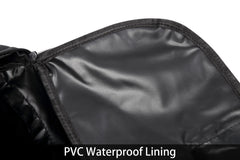 ANASES in-use on a Harley bag demonstrates tidy organization and access
