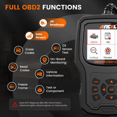 ANCEL AD530 battery voltage monitoring measures charging health