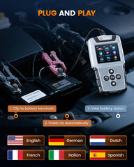 ANCEL BA101 Plus test-records storage for traceable diagnostics.