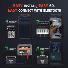 ANCEL BM200-US installation clip enables long-term monitoring